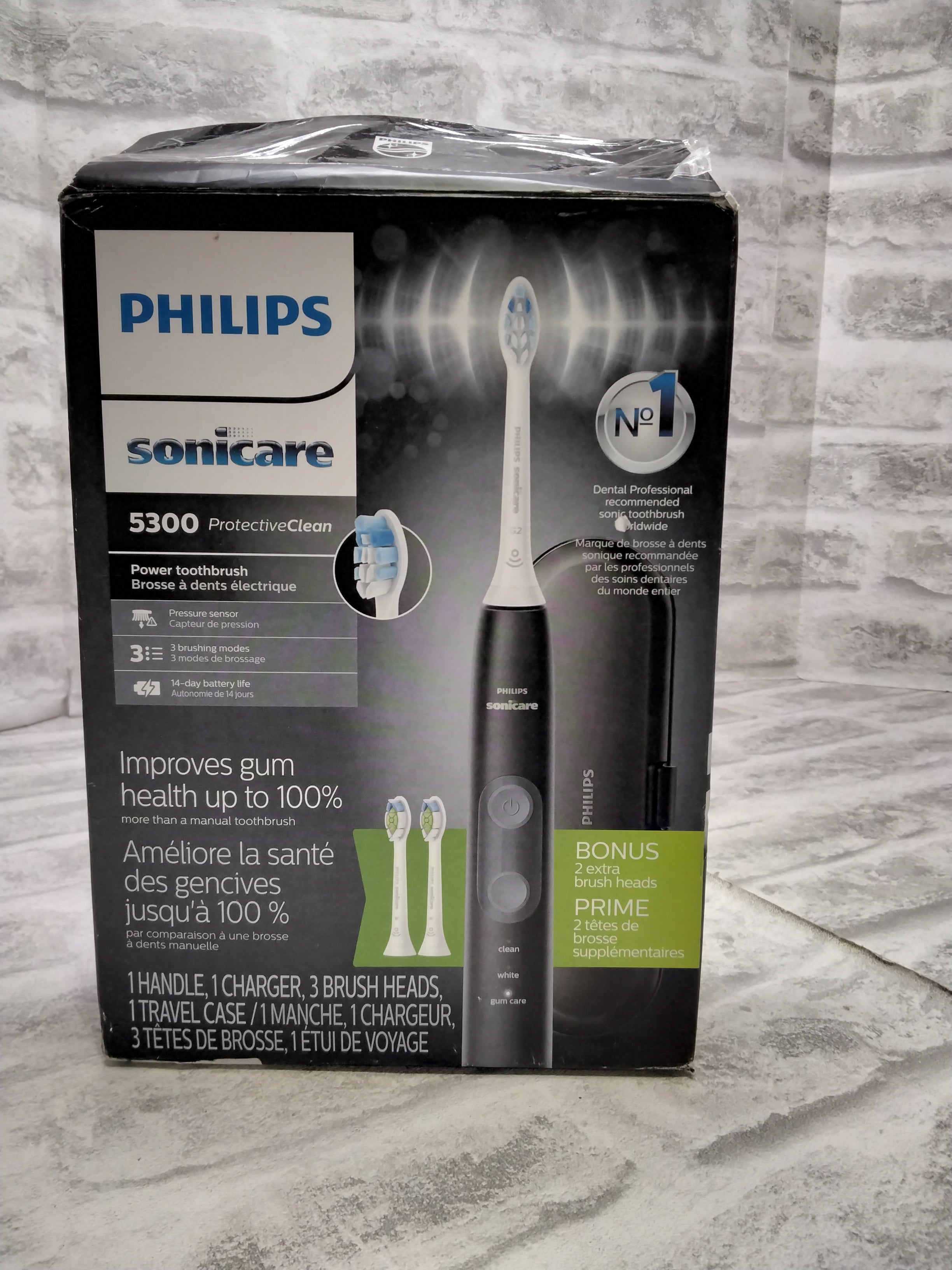 Philips Sonicare ProtectiveClean 5300 Rechargeable Electric Power Toothbrush (7690402300142)